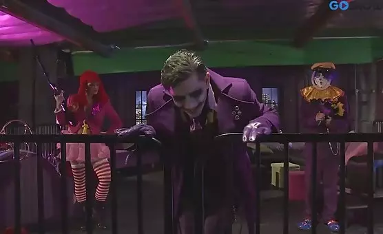 Batman in Sexy Costume Party Orgy
