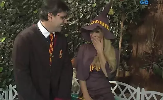 Horny Costume Party Orgy