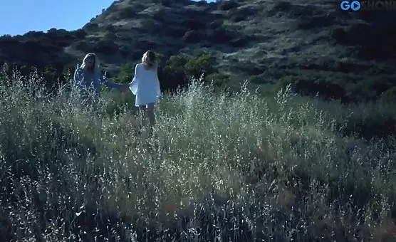 Lesbian Delight Under the Shade